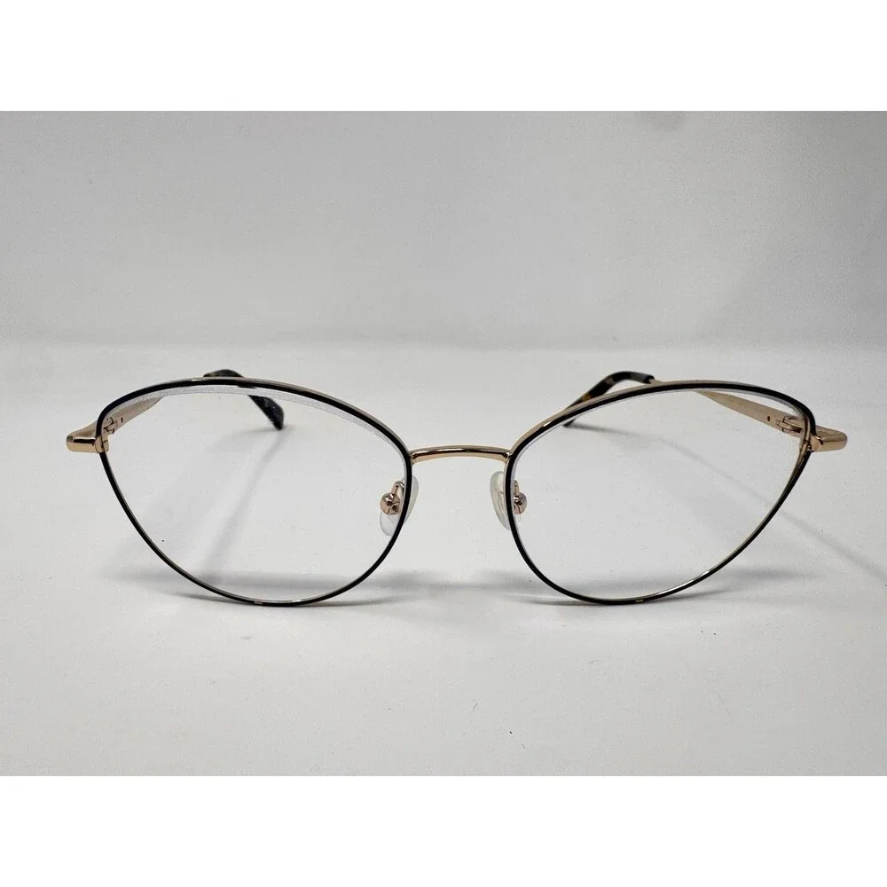 Longchamp LO2143 Eyeglass Frames Only 400 Gold Blue 53-17-140 Authentic